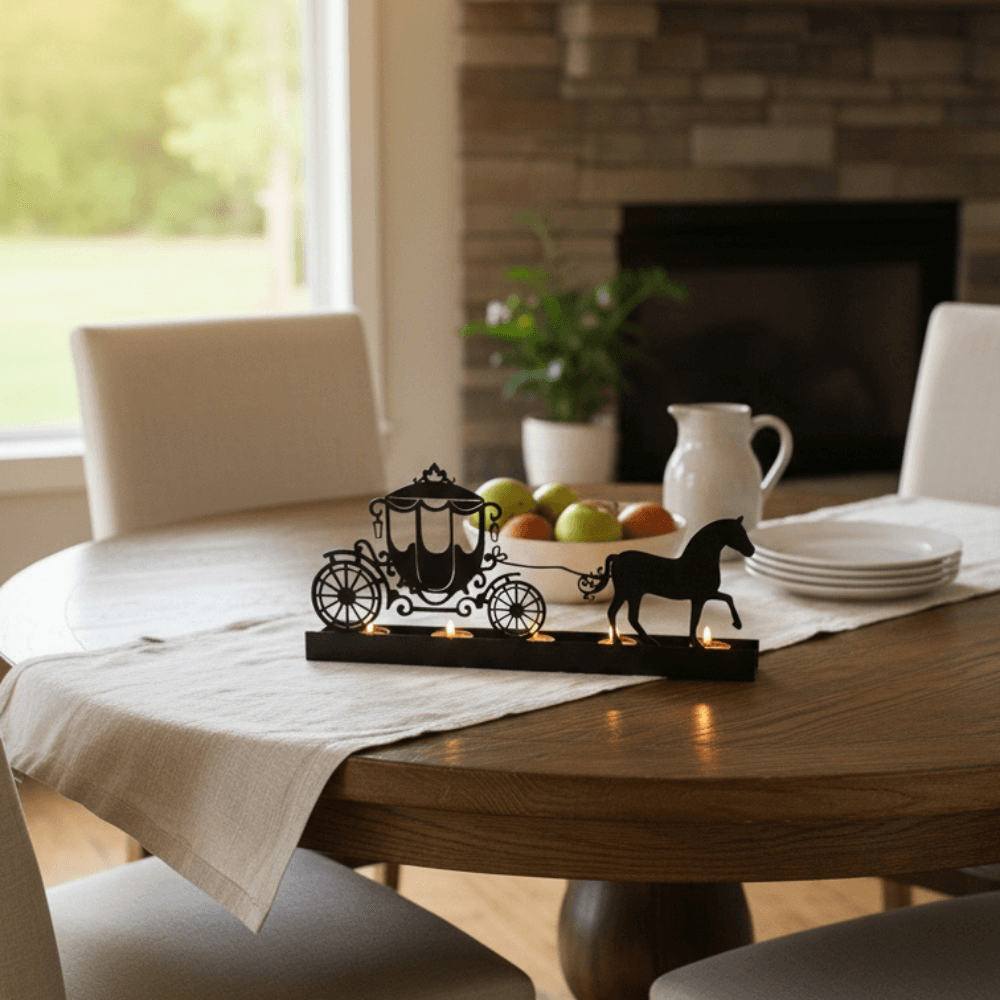 CIFbuy Modern Iron And Antler Candle Holders, Minimalist Farmhouse Candle Stand For Coffee Table Mantel And Shelf Decor (TikTer, TikTer, Theme Self-pickup Logiopics)