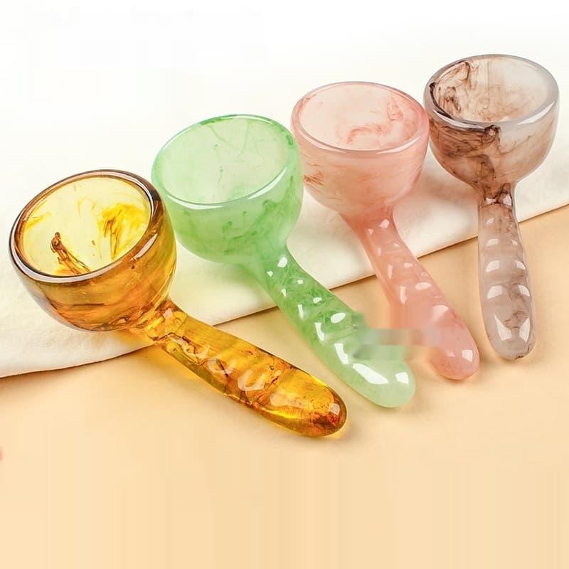 Full-body Loosening With A Handheld Gua Sha Bowl Tendon-striking Stick And Meridian Brush