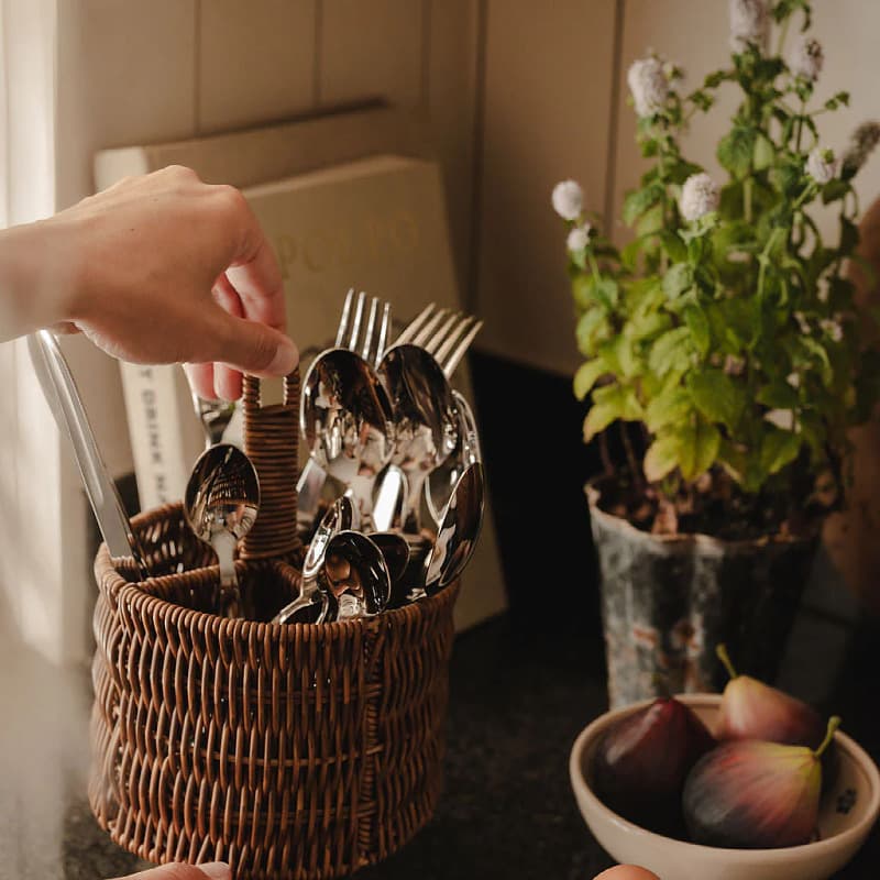 Chopstick Holder Rattan-style Woven Chopstick Basket