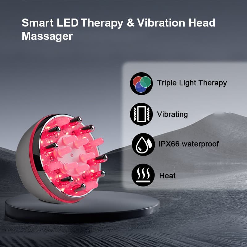 Electric Gua Sha Device Jade Light Therapy Massager