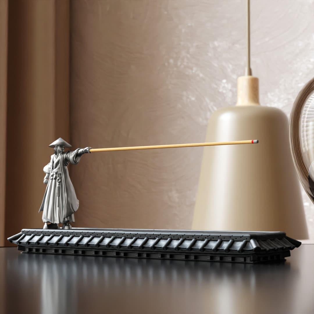 New Creative Incense Burner With Ash-catching Design, Imbued With Zen Aesthetics