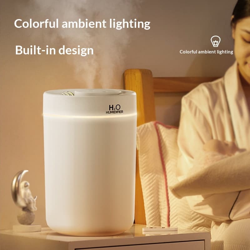 Cross-border USB Humidifier Household Large-capacity Creative Atomizing Mini Desktop Small Aromatherapy Diffuser