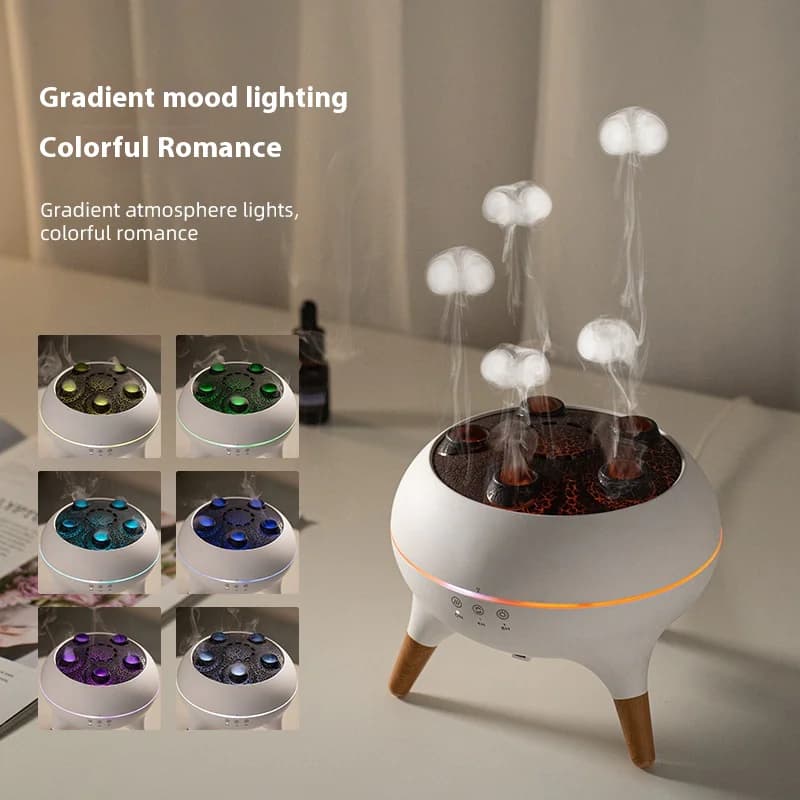 Flame Essential Oil Diffuser & Humidifier 4