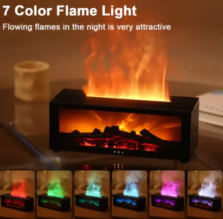 Aroma Humidifier Flame Essential Oil Diffuser 2