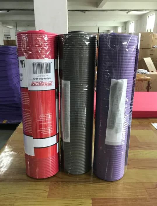 NBR Striped Yoga Mat 5