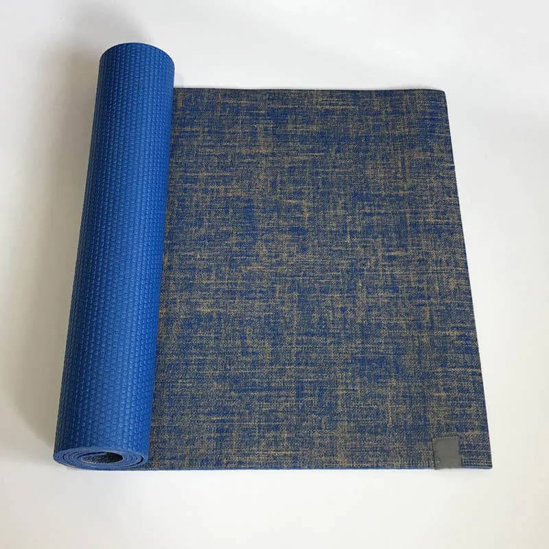 Linen Yoga Mat 2