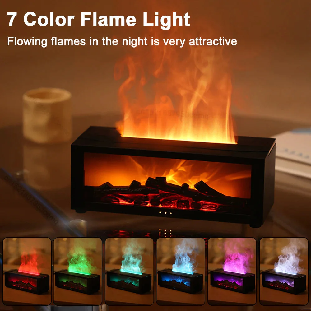 3D Flame Aromatherapy Diffuser 3