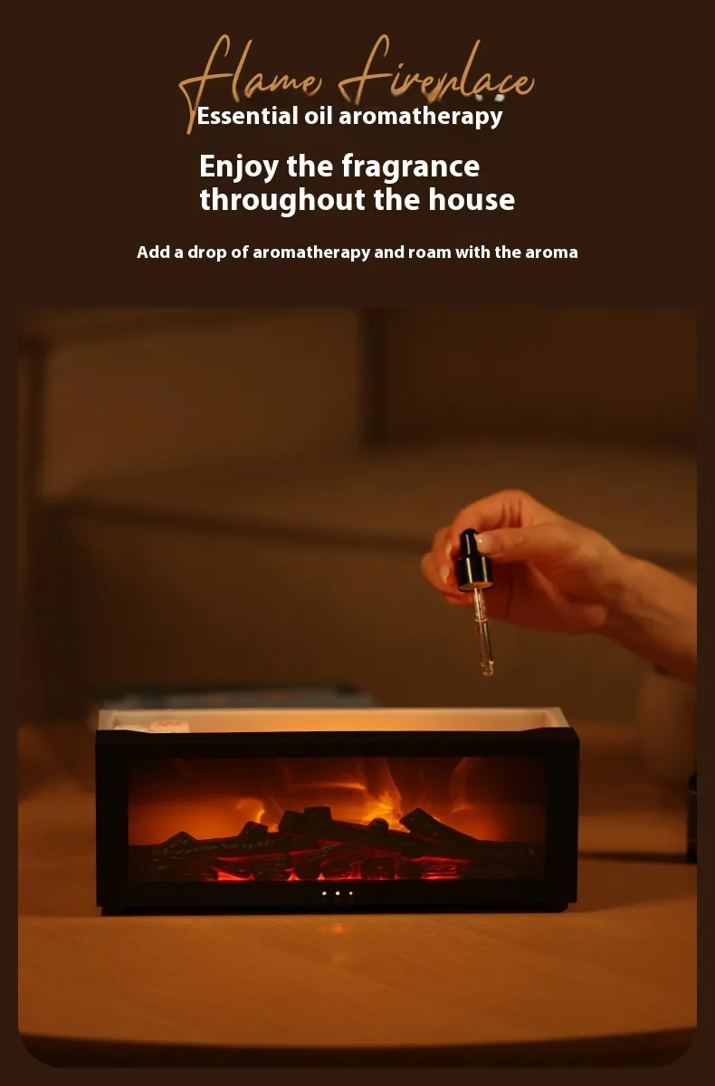 Flame Aromatherapy Essential Oil Diffuser 3