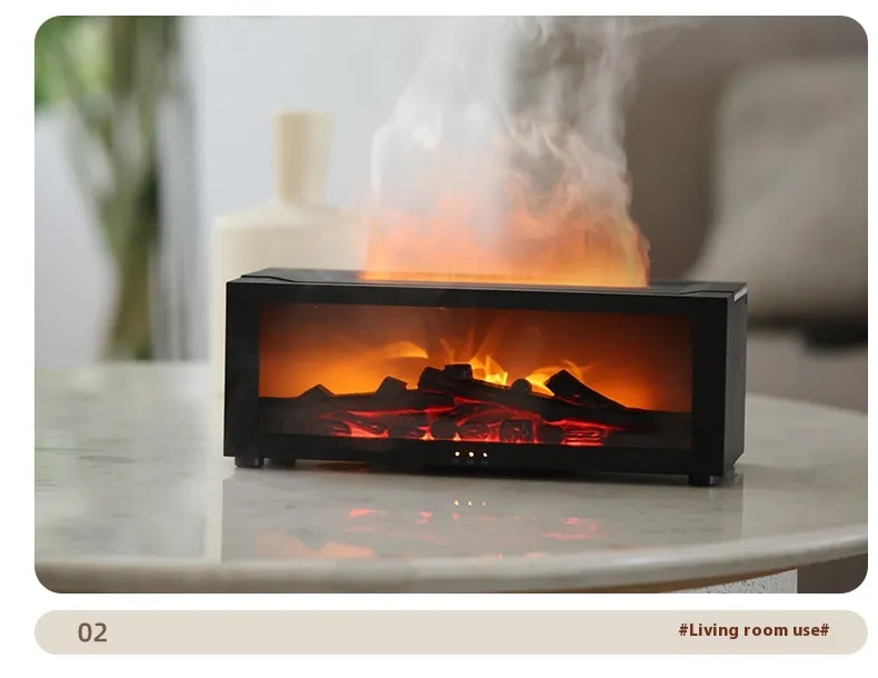 Flame Aromatherapy Essential Oil Diffuser 5