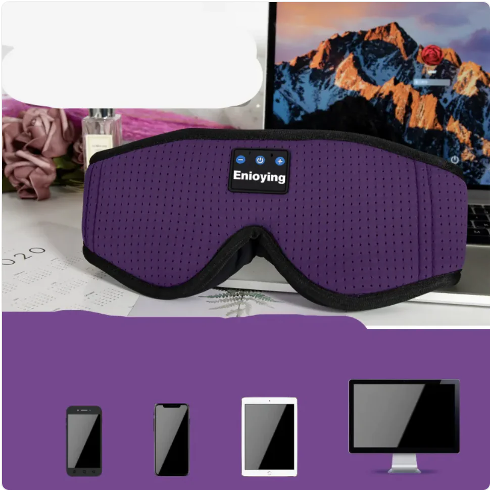 3D Bluetooth Music Sleep Mask 4