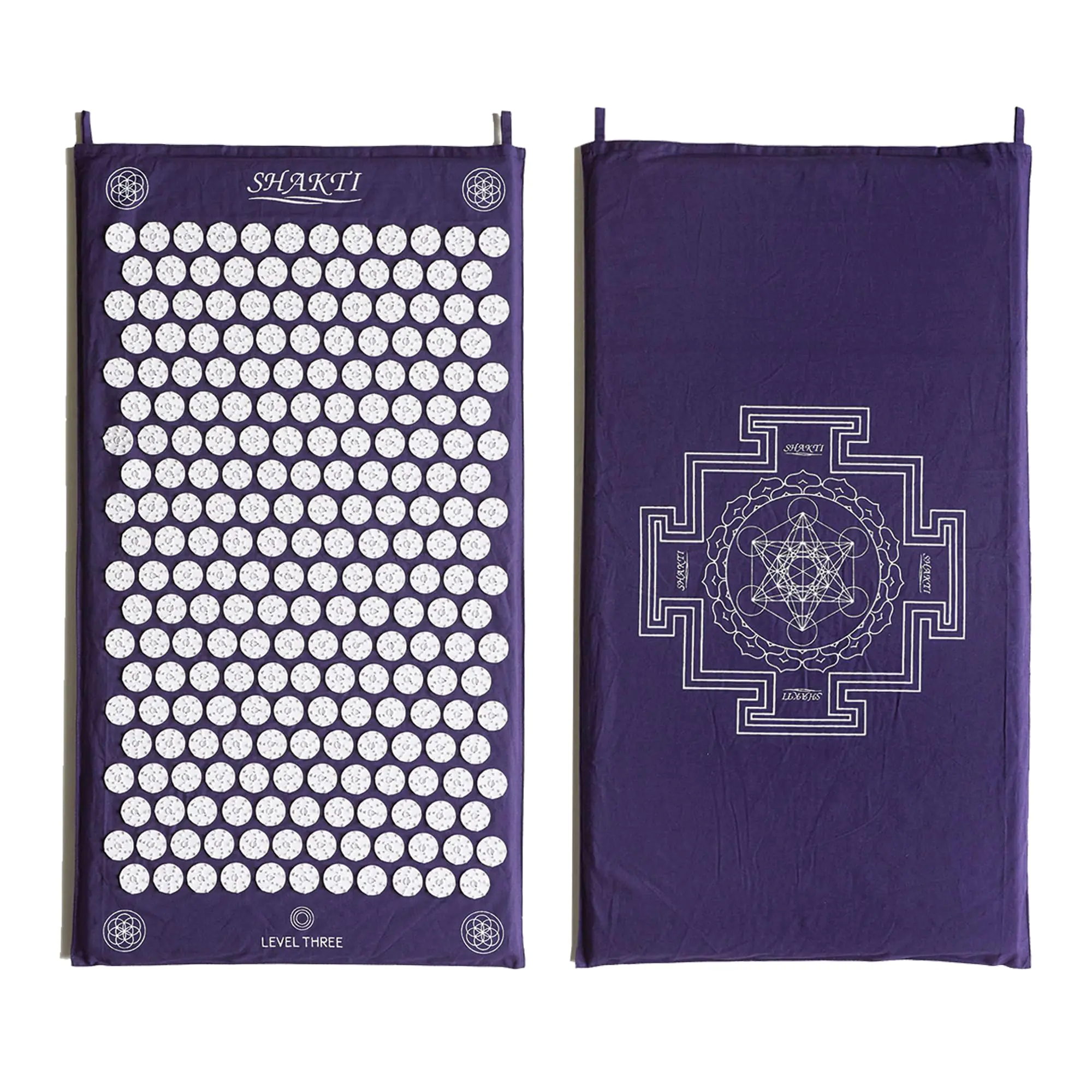 ShaktiMat Classic Acupressure Mat Advanced Intensity in Indigo Relieves Stress & Tension Promotes Relaxation & Focus | Similar to Acupuncture No Needles Required | FSA/HSA Eligible