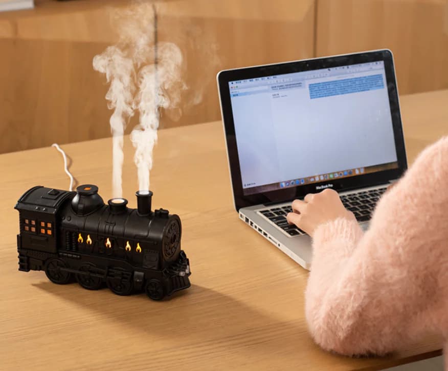 Mini Train Essential Oil Diffuser & Humidifier 2