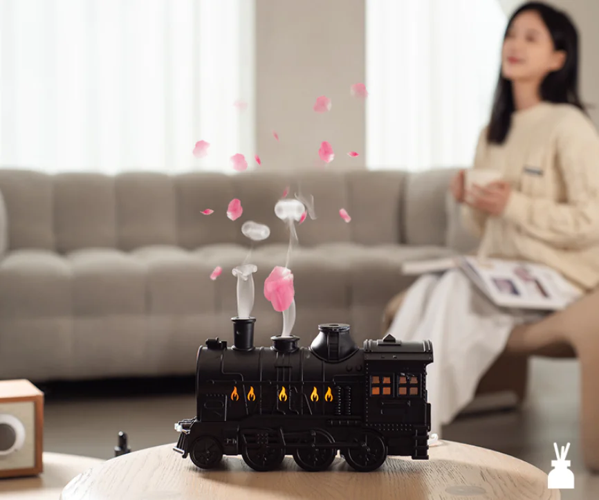 Mini Train Essential Oil Diffuser & Humidifier 3
