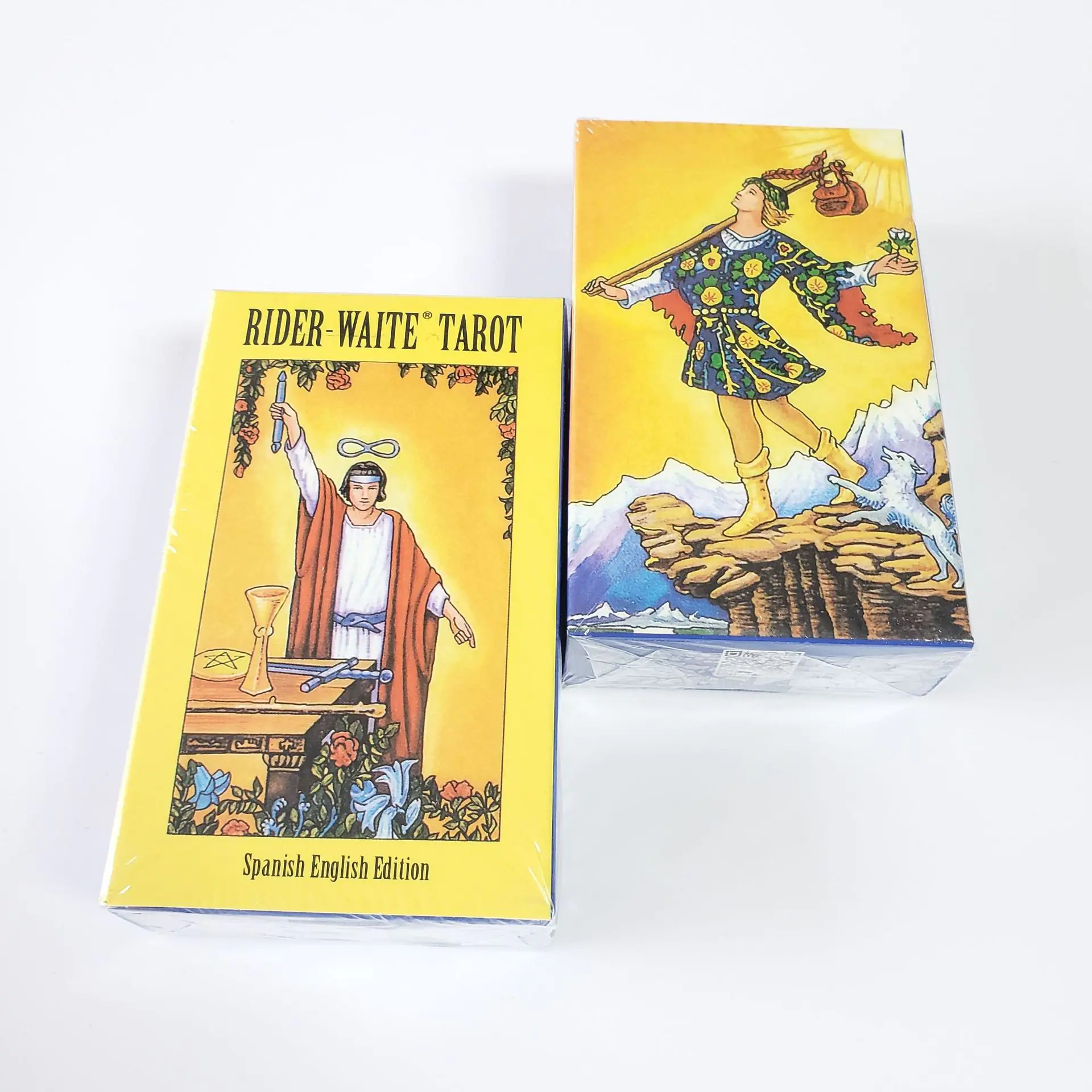 Bilingual Knight Tarot Cards in English and Spanish 4