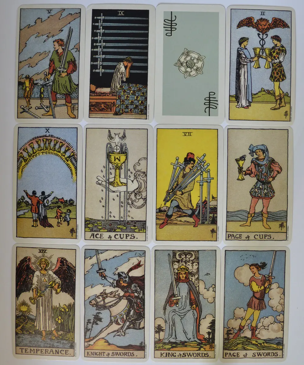 Witch Tarot Cards - English Version Playing Cards 5