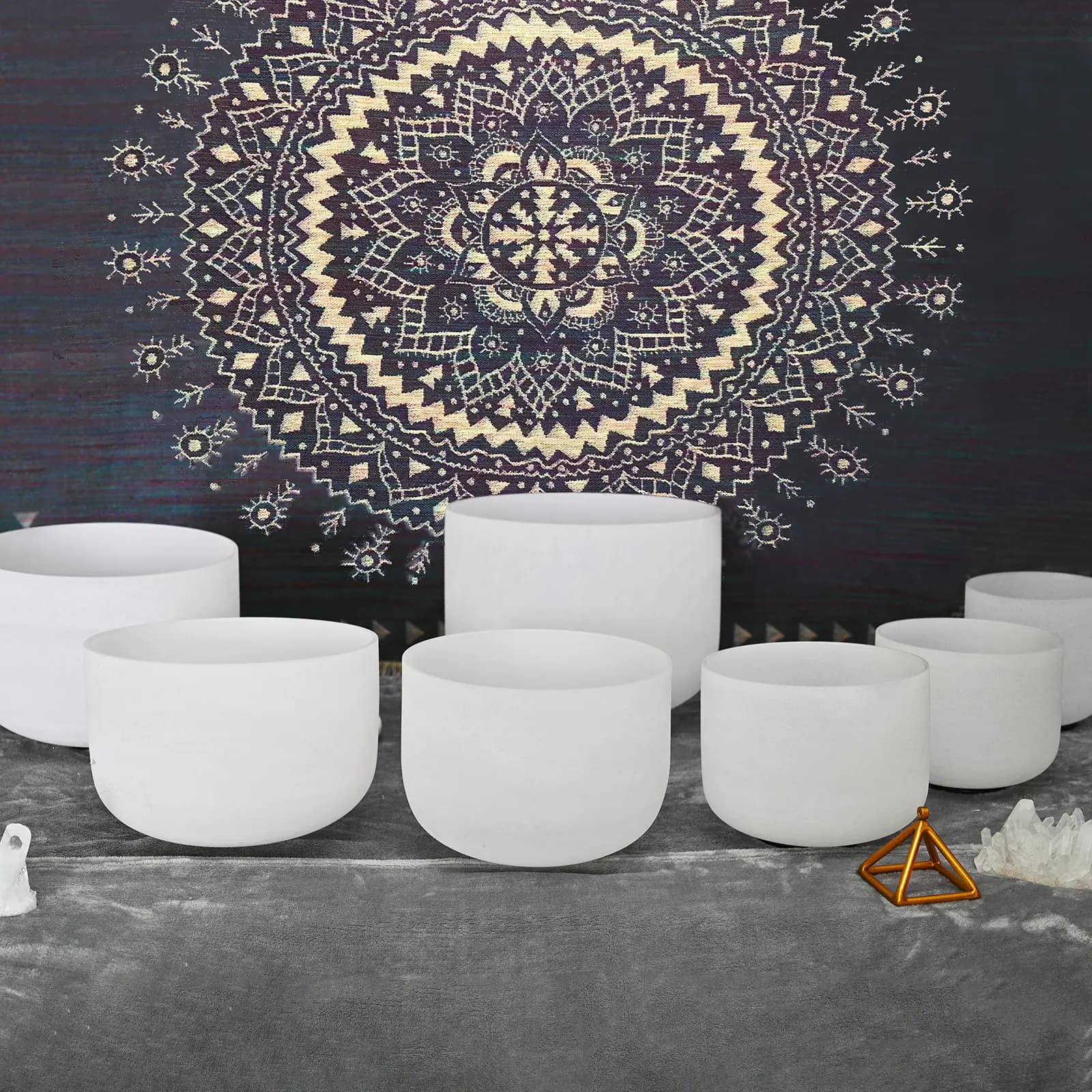 Authentic Classic Crystal Singing Bowl Instrument 3