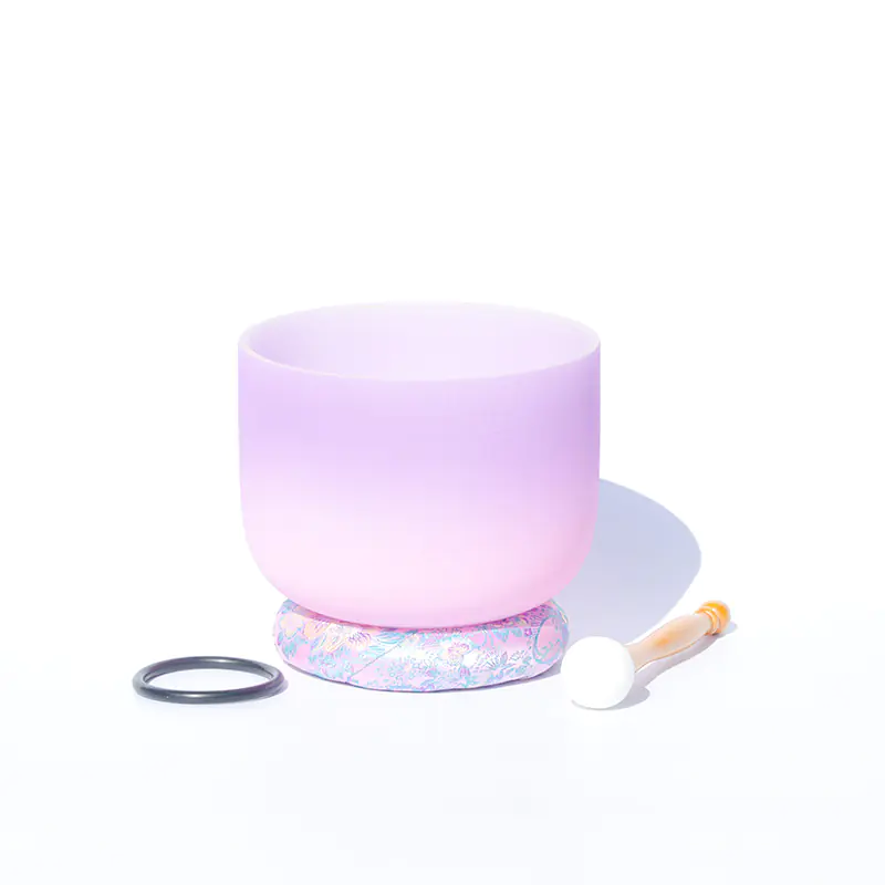 Authentic Crystal Singing Bowl for Music and Meditation 2