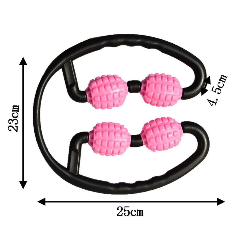 Circular Leg Trainer with Muscle Massage Roller