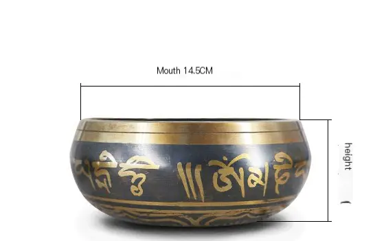 Nepalese Singing Bowl for Yoga and Meditation Healing 3