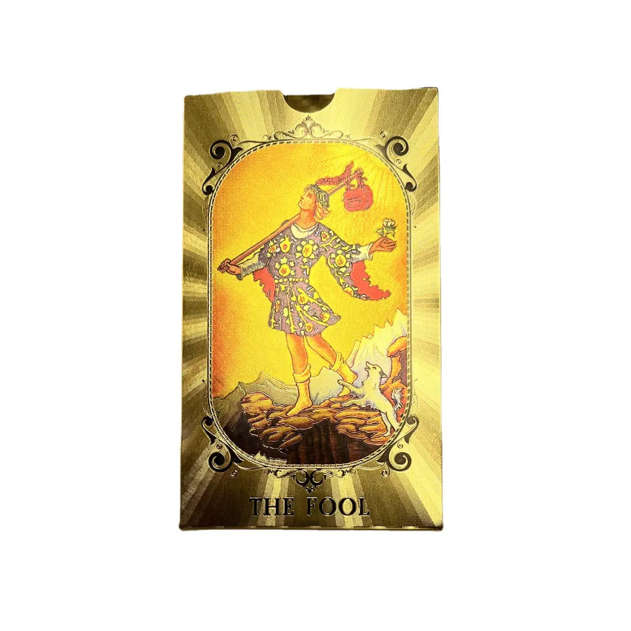 Wholesale Waterproof Gold Foil Tarot Cards Set 3