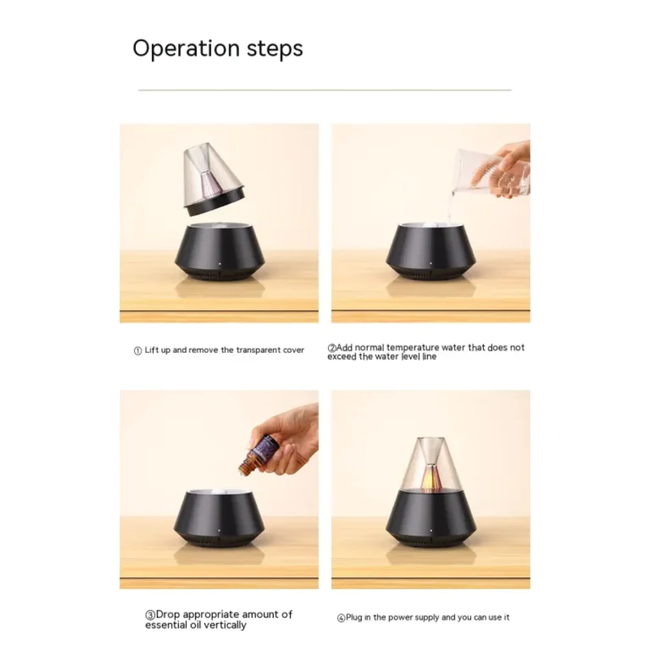 Ultrasonic Essential Oil Diffuser 2