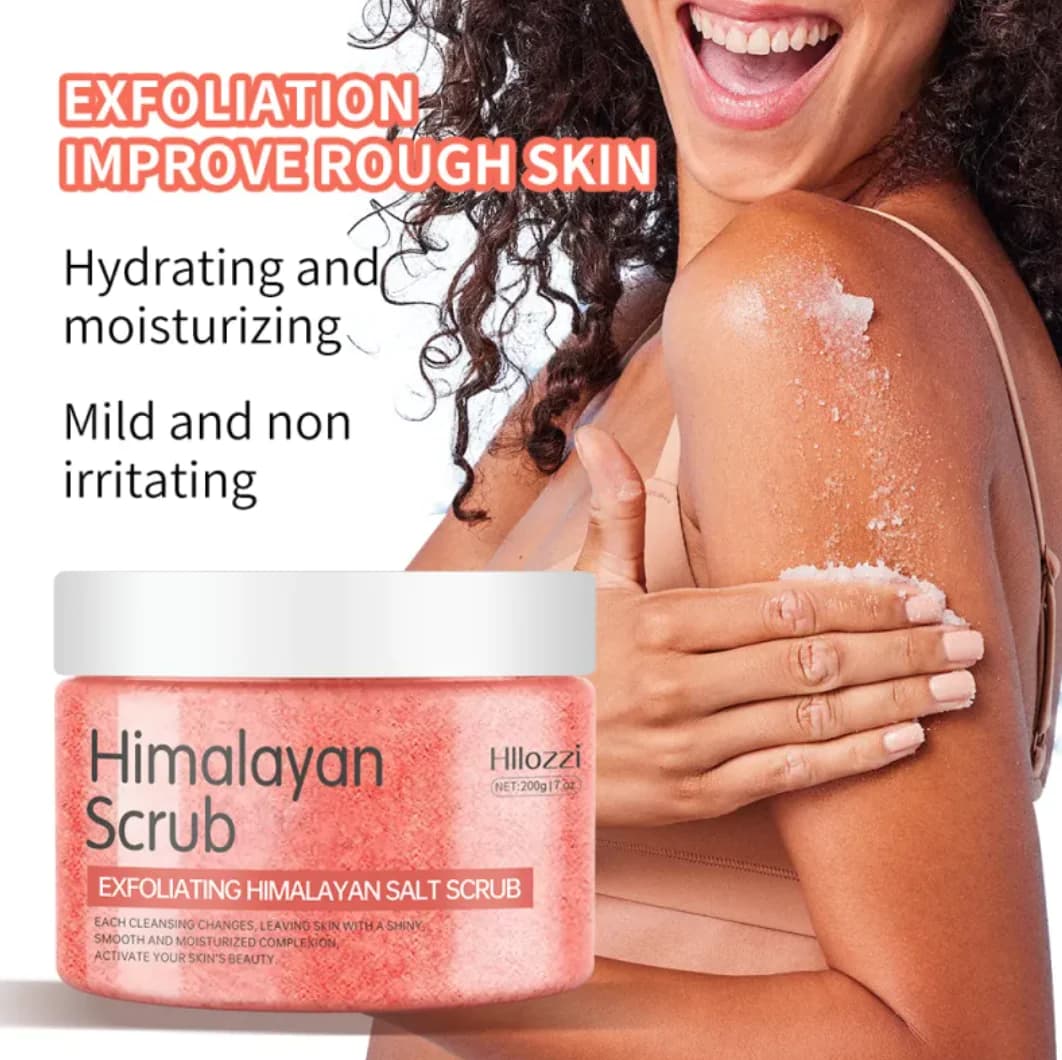 Himalayan Salt Exfoliating Body Scrub Cream 2
